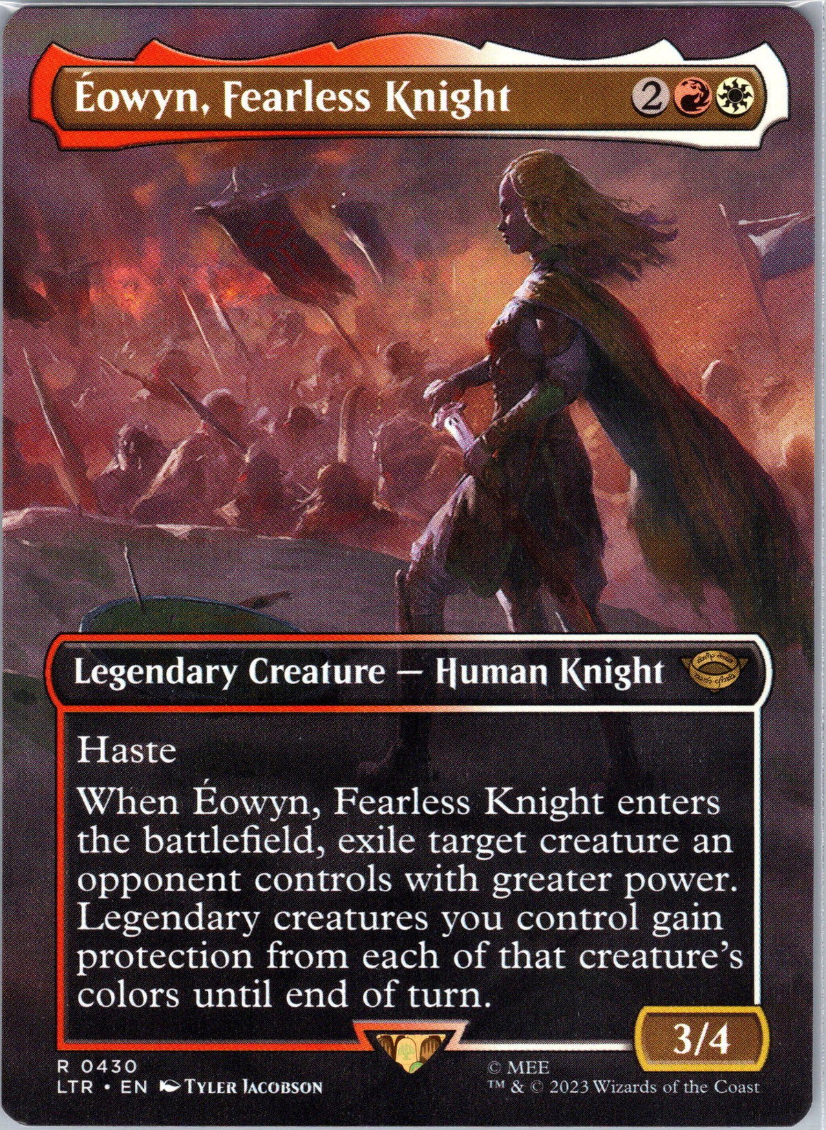 Eowyn, Fearless Knight (Borderless)