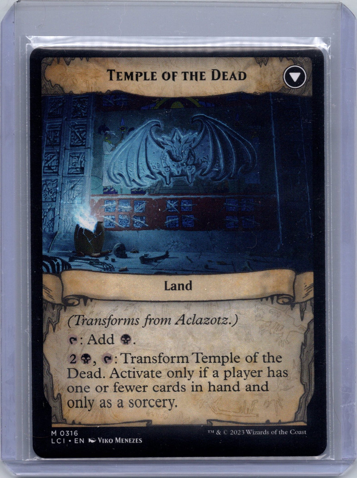 Aclazotz, Deepest Betrayal (Showcase) (Back)